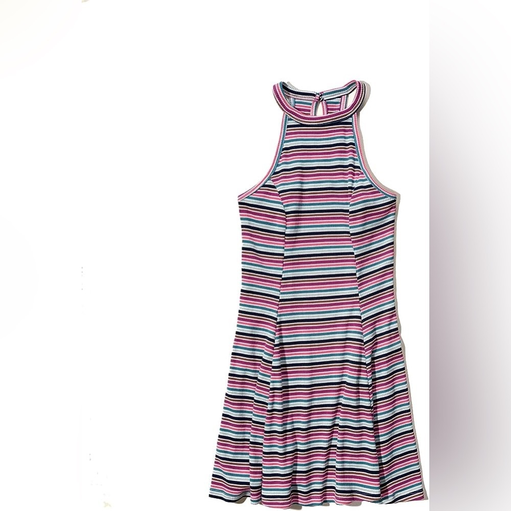 Hollister Striped Halter Dress